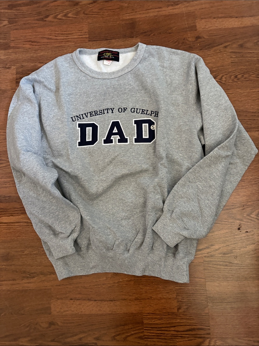 University of Guelph DAD Gray Crewneck Sweatshirt